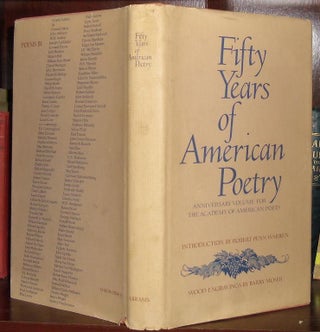 Item #27375 FIFTY YEARS OF AMERICAN POETRY Anniversary Volume for the Academy of American Poets....