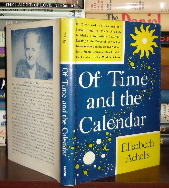 Item #28352 OF TIME AND THE CALENDAR. Elisabeth Achelis.