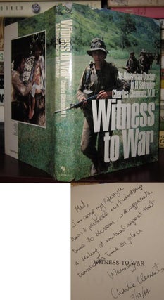 Item #30404 WITNESS TO WAR : Signed 1st. Charles Clements, M. D