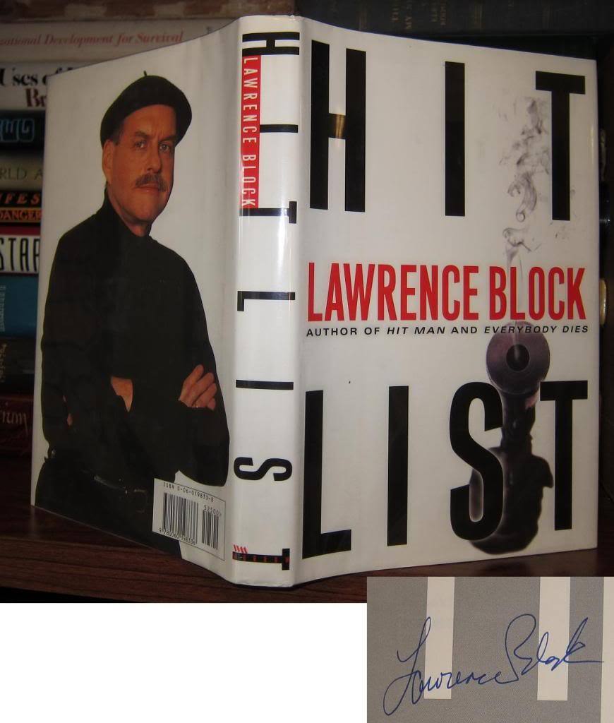 HIT LIST; Signed 1st | Lawrence Block | First Edition; First Printing