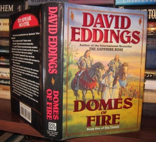 Item #32652 DOMES OF FIRE The Tamuli, Book 1. David Eddings