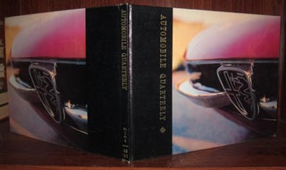 Item #36229 AUTOMOBILE QUARTERLY Volume One, Number Four, Winter 1962-63. Scott Bailey
