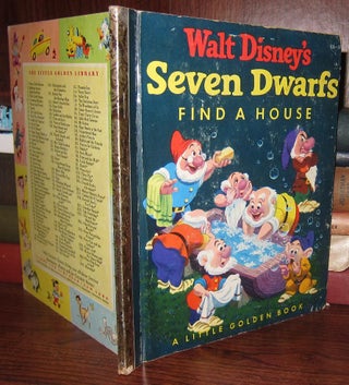 Item #36261 WALT DISNEY'S SEVEN DWARFS FIND A HOUSE Little Golden Book. Annie North Bedford,...