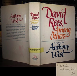 Item #37000 DAVID REES, AMONG OTHERS Signed 1st. Anthony West