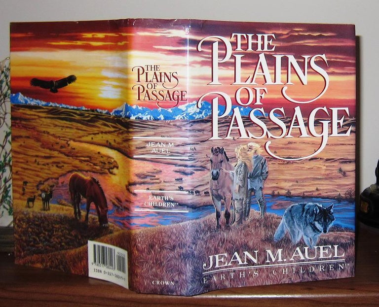 Item #37160 THE PLAINS OF PASSAGE. Jean M. Auel.