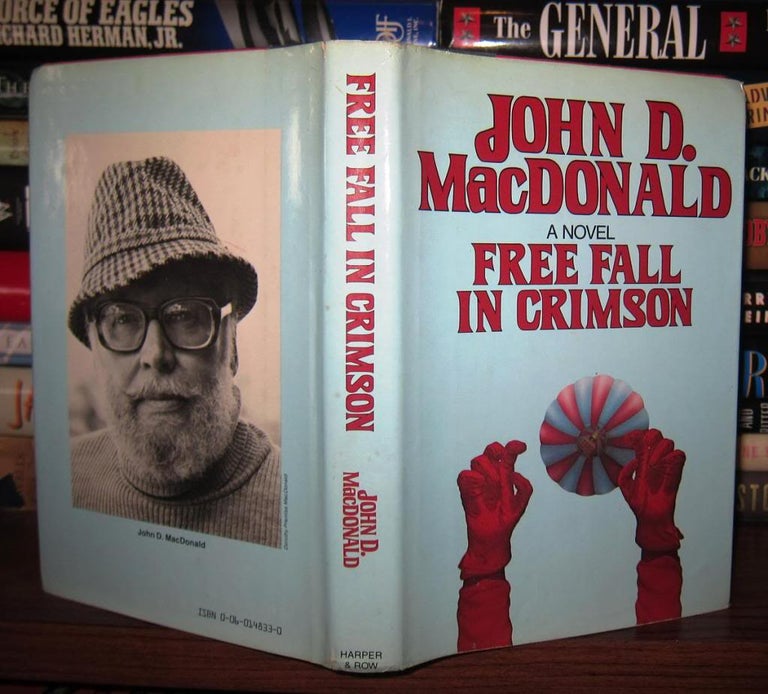 Item #38596 FREE FALL IN CRIMSON. John D. MacDonald.