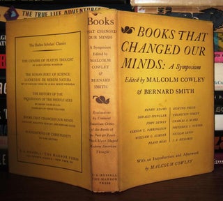 Item #38892 BOOKS THAT CHANGED OUR MINDS A Symposium. Malcolm Cowley, Bernard Smith
