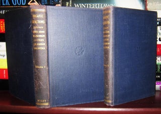 Item #39751 ORGANIC REACTIONS [ 2 Volume Set ]. W. E. Bachmann Roger Adams, J. R. Johnson, L. F....