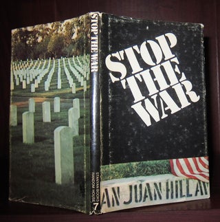 Item #40380 STOP THE WAR. Allen James, Anthony Goldschmidt