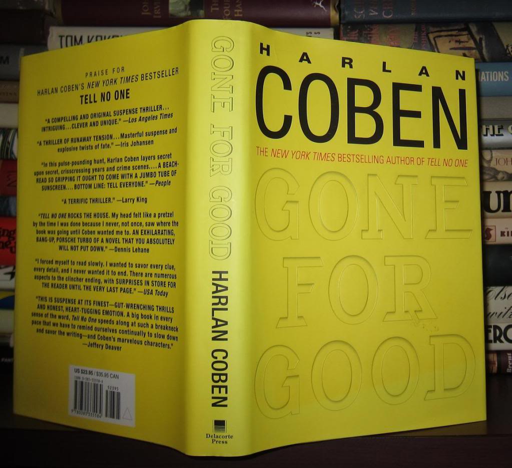 Gone For Good Signed 1st Signed 1st Harlan Coben First Edition First Printing 2740