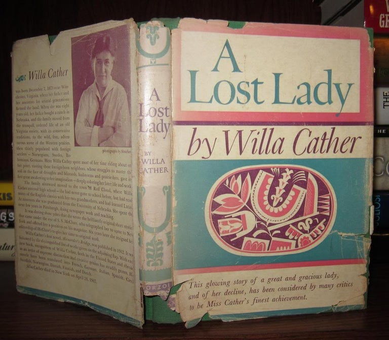 Item #42662 A LOST LADY. Willa Cather.