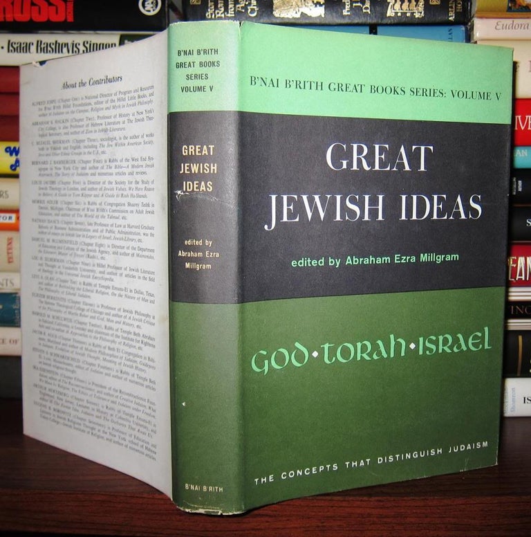 Item #44052 GREAT JEWISH IDEAS B'Nai B'Rith Great Books Series: Vol V. Abraham Ezra Millgram.