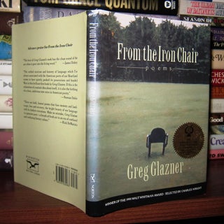 Item #45228 FROM THE IRON CHAIR Poems. Greg Glazner