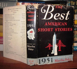 Item #45700 THE BEST AMERICAN SHORT STORIES 1951. Martha Foley, Tennessee Williams, Jean...