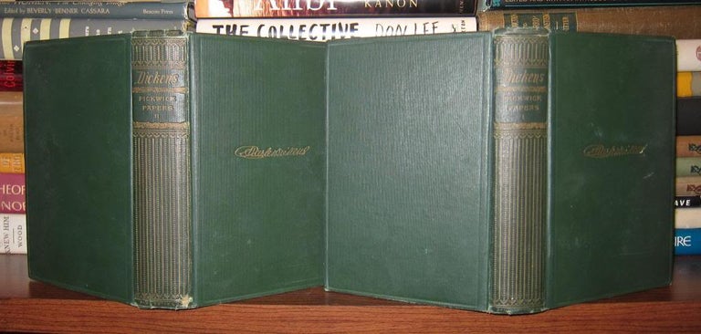 Item #45917 THE POSTHUMOUS PAPERS OF THE PICKWICK CLUB [ Two Volume Set ]. Charles Dickens.