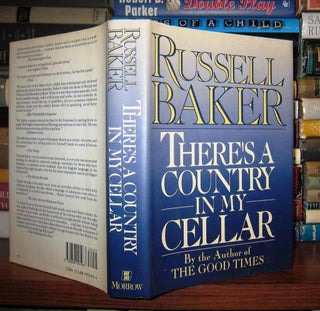 Item #46200 THERE'S A COUNTRY IN MY CELLAR. Russell Baker