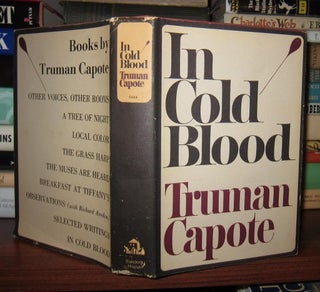 Item #46242 IN COLD BLOOD. Truman Capote