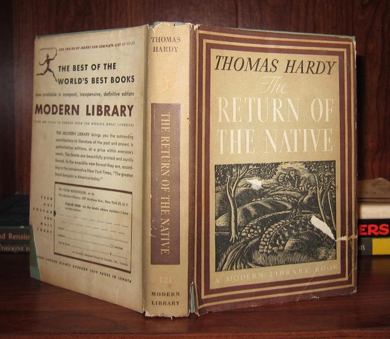 Item #46913 RETURN OF THE NATIVE. Thomas Hardy.