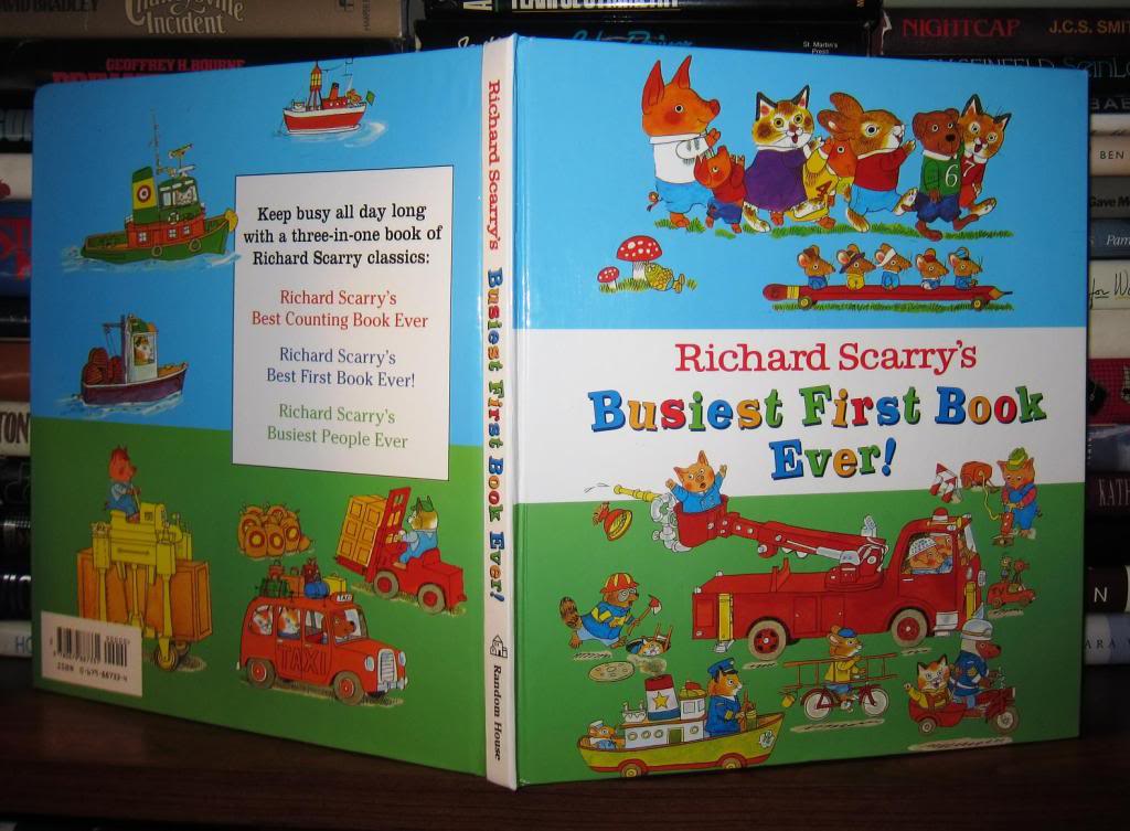 RICHARD SCARRY'S BUSIEST FIRST BOOK EVER!, Richard Scarry