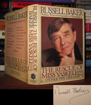 Item #48176 THE RESCUE OF MISS YASKELL Signed 1st. Russell Baker