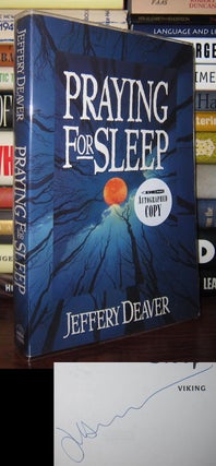 Item #48505 PRAYING FOR SLEEP Signed 1st. Jeffrey Deaver