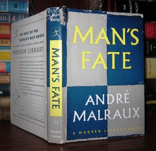 Item #48844 MAN'S FATE. Andre Malraux