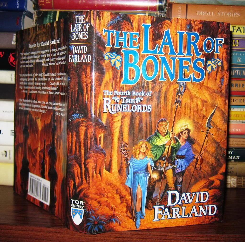 THE LAIR OF BONES The Runelords, Book 4 | David Farland | First Edition ...