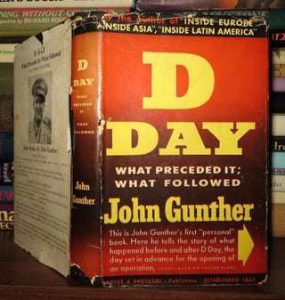 Item #49903 D DAY. John Gunther