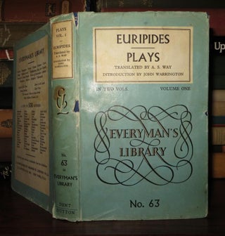 Item #51654 PLAYS Volume 1. Euripides