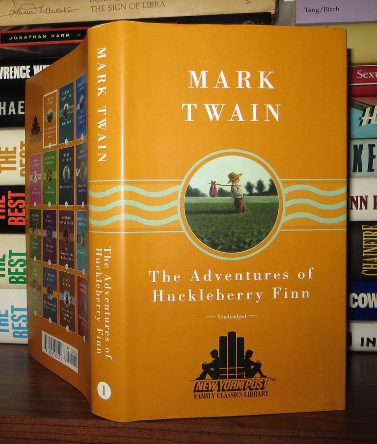 Item #53558 THE ADVENTURES OF HUCKLEBERRY FINN. Mark Twain.