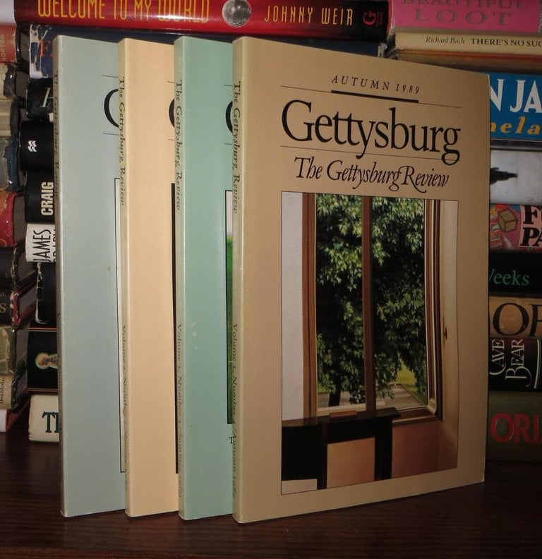 Item #53880 THE GETTYSBURG REVIEW Volume 2, Number 1, 2, 3, 4: Winter, Spring, Summer Autumn, 1989. Peter - Joyce Carol Oates Stitt, Ann Packer, Garrison Keillor.