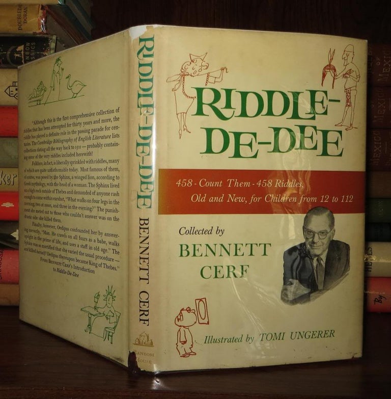 Item #55713 RIDDLE-DE-DEE. Bennett Cerf.
