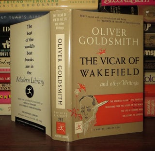 Item #56564 THE VICAR OF WAKEFIELD And Other Writings. Oliver Goldsmith