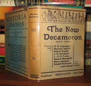 Item #57610 THE NEW DECAMERON The Fourth Volume. J. D. Beresford - D. H. Lawrence Blair