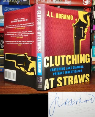 Item #59124 CLUTCHING AT STRAWS Signed 1st. J. L. Abramo