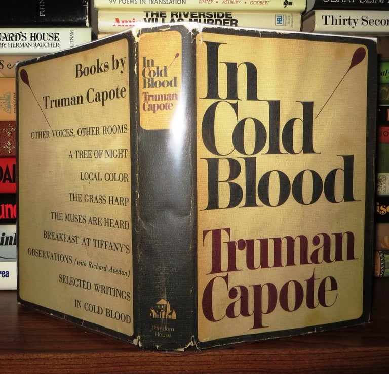 Item #59545 IN COLD BLOOD. Truman Capote.