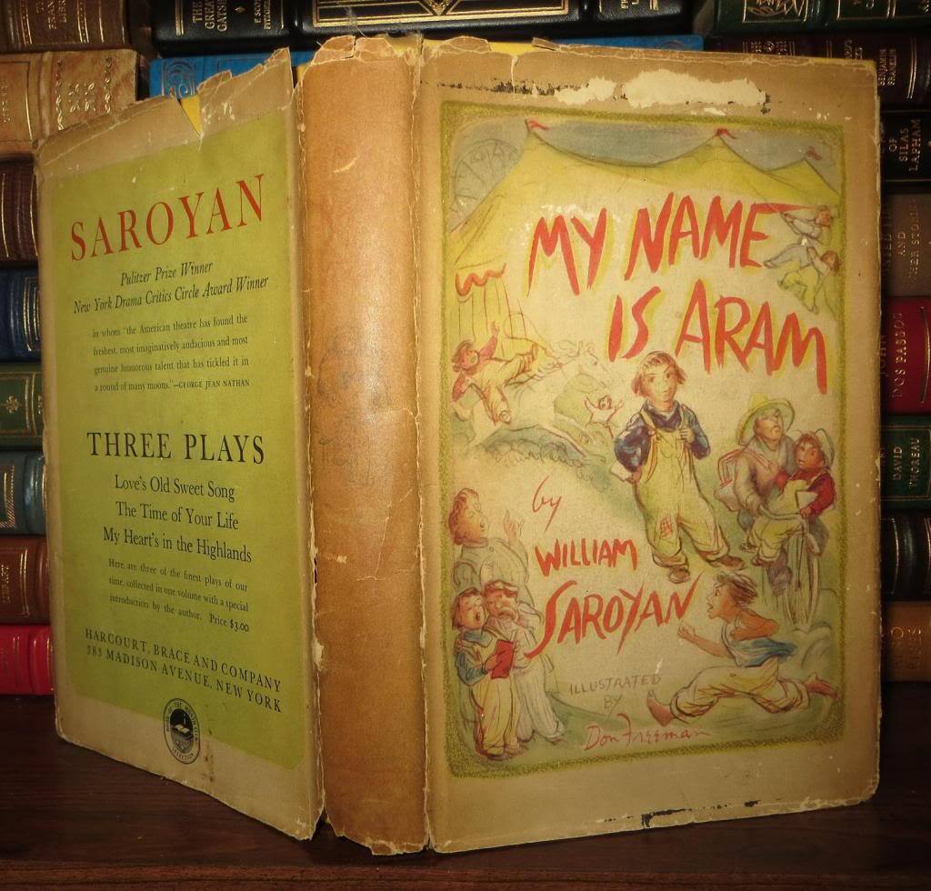 MY NAME IS ARAM | William Saroyan | Book Club Edition
