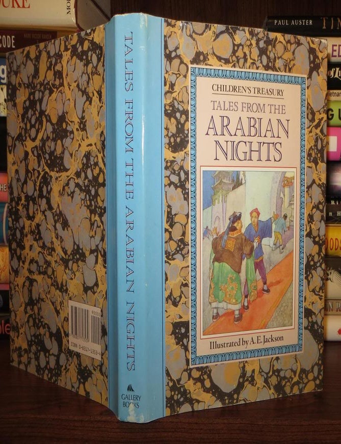 Tales of the Arabian Nights book cover Illustration