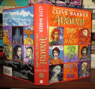 Item #62727 DAYS OF MAGIC, NIGHTS OF WAR Abarat. Clive Barker
