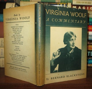Item #63356 VIRGINIA WOOLF A COMMENTARY. Bernard Blackstone, Virginia Woolf