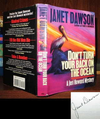 Item #63440 DON'T TURN YOUR BACK ON THE OCEAN Signed 1st. Janet Dawson