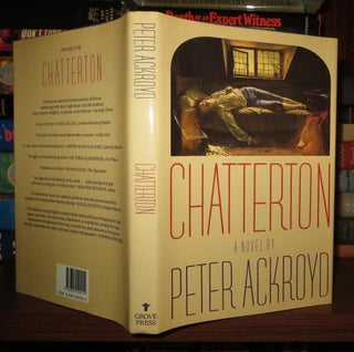 Item #63653 CHATTERTON A Novel. Peter Ackroyd