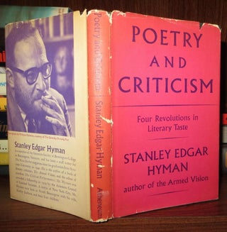 Item #63867 POETRY AND CRITICISM. Stanley Edgar Hyman