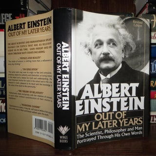 Item #64339 OUT OF MY LATER YEARS. Albert Einstein