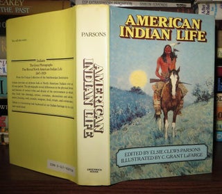 Item #66025 AMERICAN INDIAN LIFE. Elsie Clews Parsons