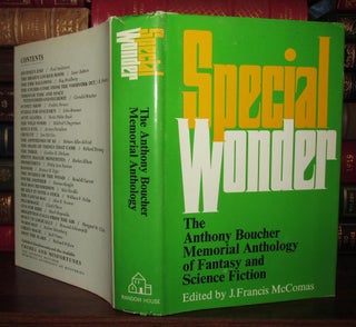 Item #67804 SPECIAL WONDER The Anthony Boucher Memorial Anthology of Fantasy and Science Fiction....