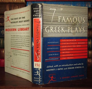Item #67821 7 FAMOUS GREEK PLAYS : Plays of Aeschylus, Sophocles, Euripedes and Aristophanes....