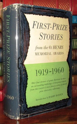 Item #68057 FIRST PRIZE STORIES : 1919-1960. Harry - Dorothy Parker Hansen, Stephen Vincent Benet