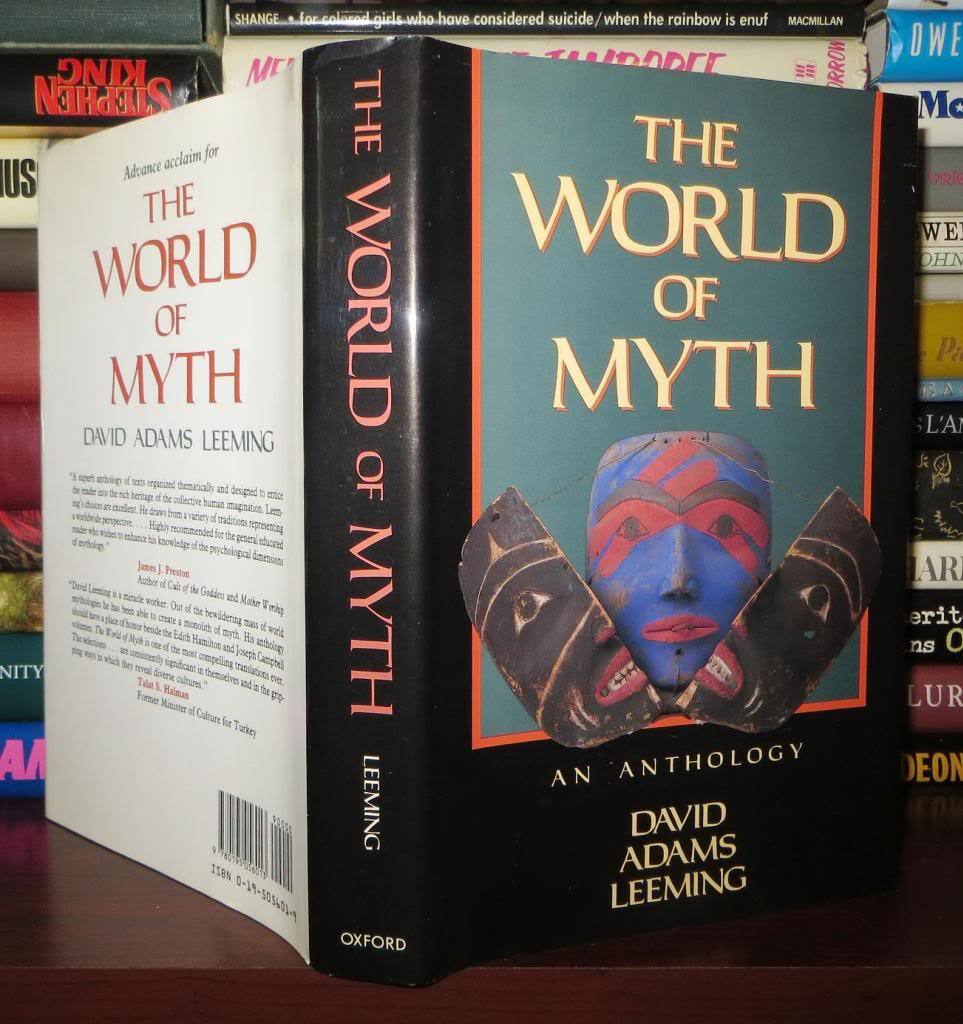 THE WORLD OF MYTH | David Adams Leeming | First Edition; First Printing