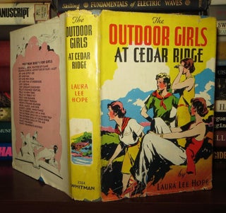 Item #73689 THE OUTDOOR GIRLS AT CEDAR RIDGE. Laura Lee Hope